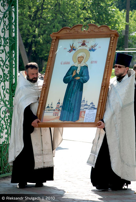 Икону святой блаженной Матроны Московской привезли в Брест (фото)