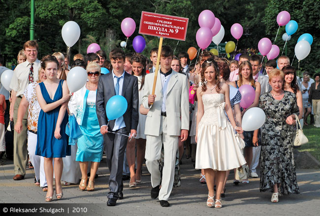 В Бресте прошли выпускные (фото с Ленинского района)