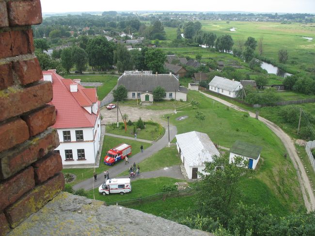 Каменец - Вежа - взгляд на город с Каменецкой башни (фото)