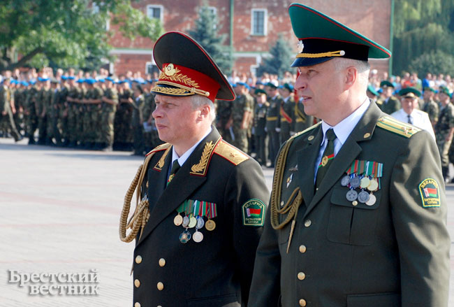 В Брестской крепости приняли присягу Белорусские военнослужащие