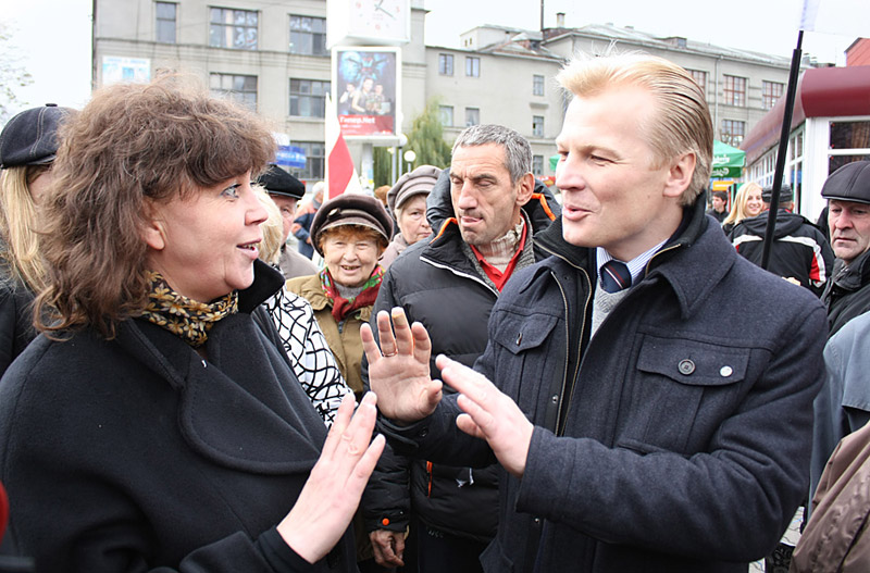 Виталий Рымашевский встретился с избирателями в Бресте