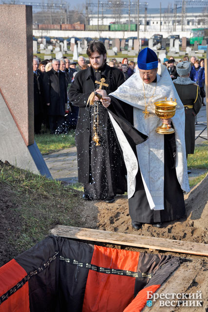 На гарнизонном кладбище перезахоронили останки 18 воинов русской армии, погибших в годы Первой мировой войны