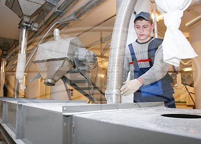 Жабинковский сахарный завод запустил комплекс бестарного хранения сахара