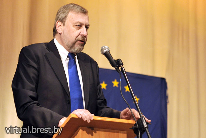 Андрей Санников, кандидат в Президенты республики Беларусь - в Бресте