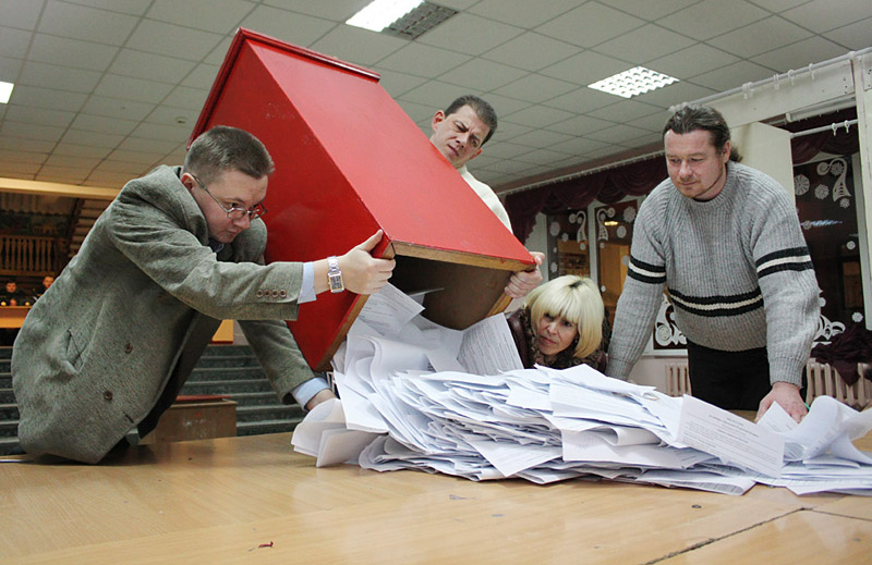 Подсчет голосов на брестском избирательном участке № 78 выявил подавляющий перевес кандидата Лукашенко