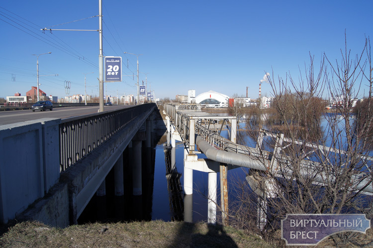 Мост через Мухавец на ул. 28 Июля - виртуальная экскурсия