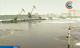 Брестский речной порт открыл судоходный сезон