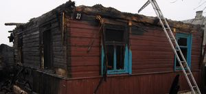 В д. Чернавчицы сгорел дом, погибла женщина