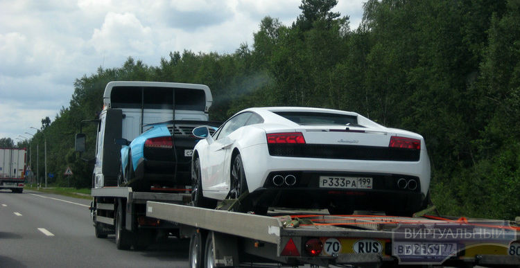 В Брест привезли Lamborghini?