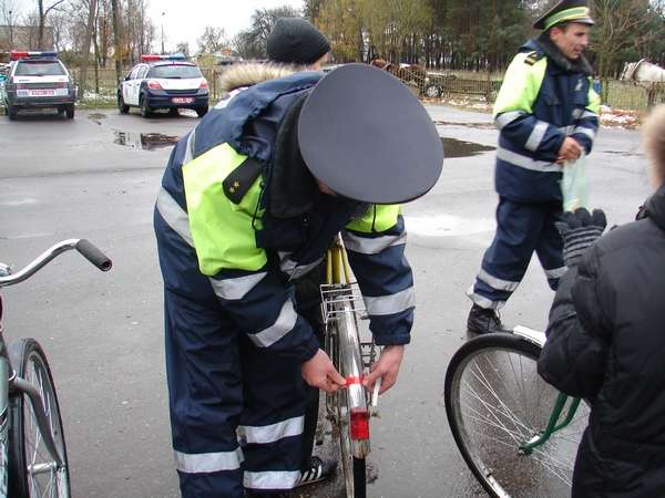 Велосипеды и гужевые повозки попали в зону внимания сотрудников ГАИ