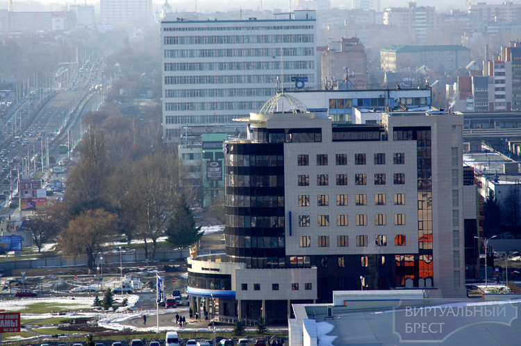 Взгляд руфера на Брест с высоты 20-го этажа