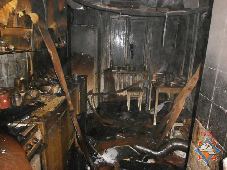 Брестчанин спас соседа на пожаре в доме по ул. Чайковского