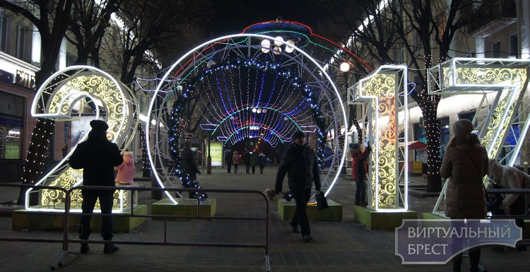 В Беларуси 26 декабря отключат праздничную иллюминацию