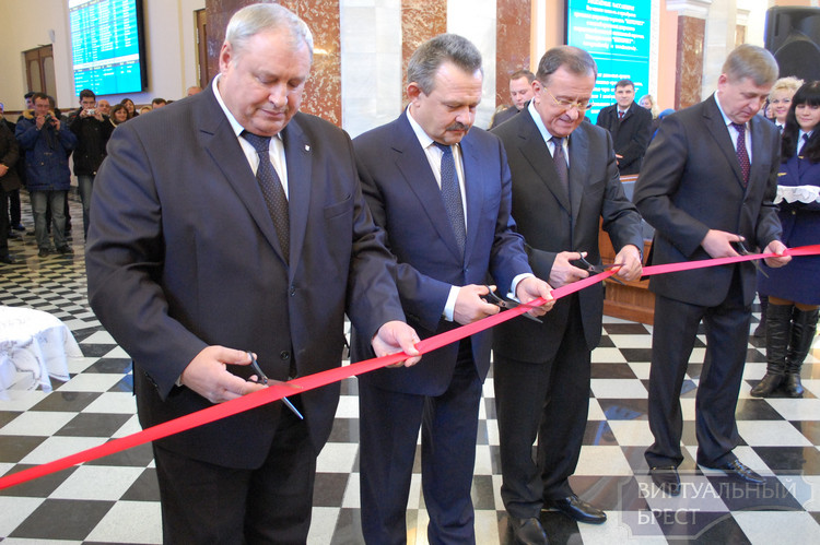 Долгожданное открытие здания ж/д вокзала станции Брест-Центральный состоялось